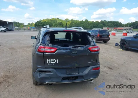 2014 Jeep Cherokee Limited из США, поврежденный, VIN 1C4PJMDS7EW317132